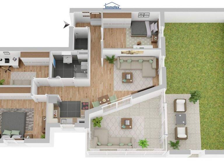 Wohnung zum Kauf 459.000 € 4 Zimmer 73,2 m² EG Vomp 6134