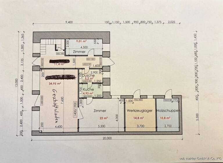 Reihenmittelhaus zum Kauf 299.000 € 9 Zimmer 368 m²<br/>Wohnfläche 783 m²<br/>Grundstück Schwarzenbach a Wald Schwarzenbach am Wald 95131