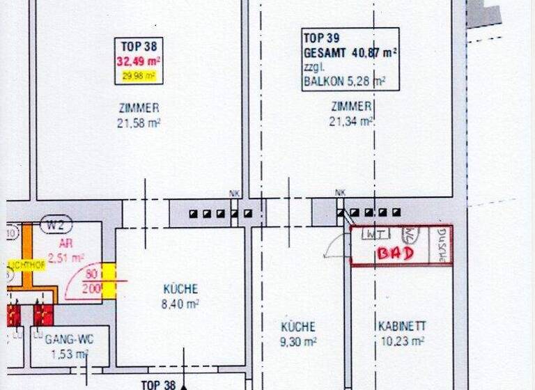Wohnung zum Kauf 245.000 € 2 Zimmer 40,9 m² Mumbgasse Wien 1020