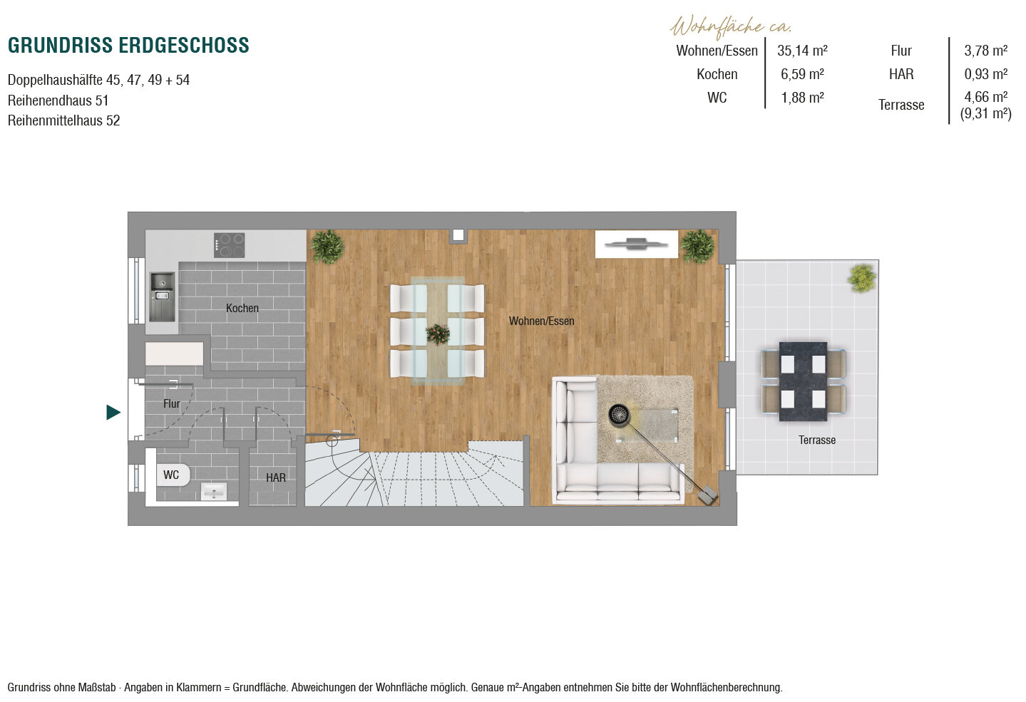 Reihenmittelhaus zum Kauf 499.900 € 5 Zimmer 126,2 m²<br/>Wohnfläche 271 m²<br/>Grundstück Aschaffenburger Straße 35 Babenhausen Babenhausen 64832