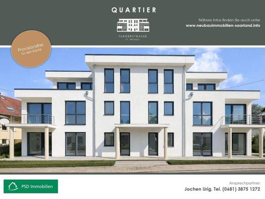 Studio zum Kauf provisionsfrei 204.687 € 2 Zimmer 54,2 m² Urweiler St. Wendel 66606