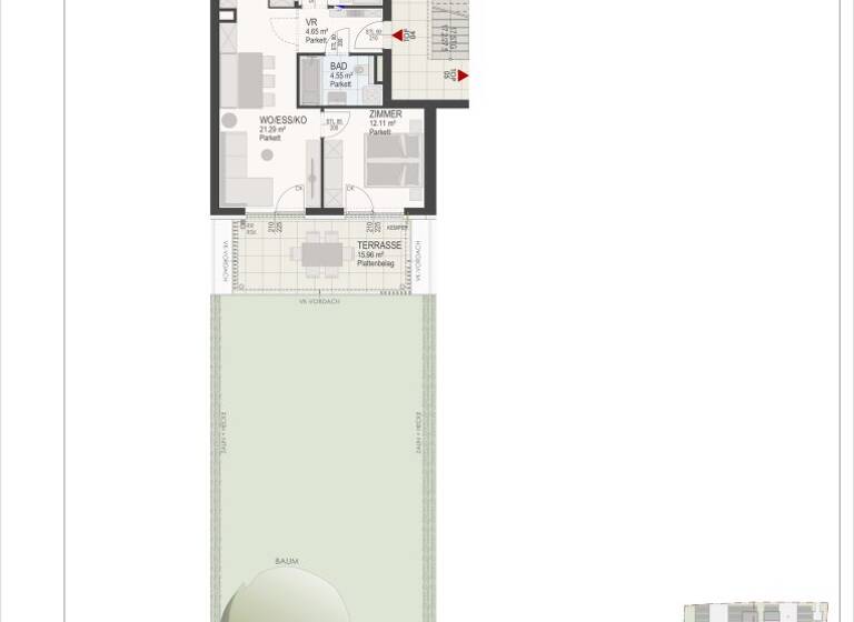 Wohnung zum Kauf 398.600 € 3 Zimmer 59,3 m² Krumpendorf am Wörthersee 9201