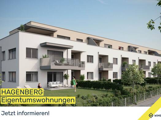Wohnung zum Kauf - Erstbezug 344.800 € 3 Zimmer 82 m² Fischerlehner-Straße 41 A/B Hagenberg im Mühlkreis 4232