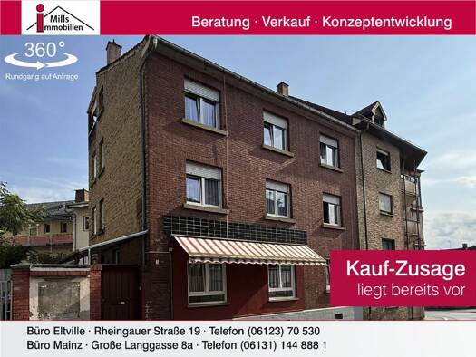 Einfamilienhaus zum Kauf 348.000 € 8 Zimmer 170 m² 105 m² Grundstück Weisenau Mainz 55130