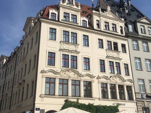 Wohnung zur Miete 643 € 2 Zimmer 74,2 m² 4. Geschoss frei ab sofort Markt 7, WE 07 Zentrum Leipzig 04109