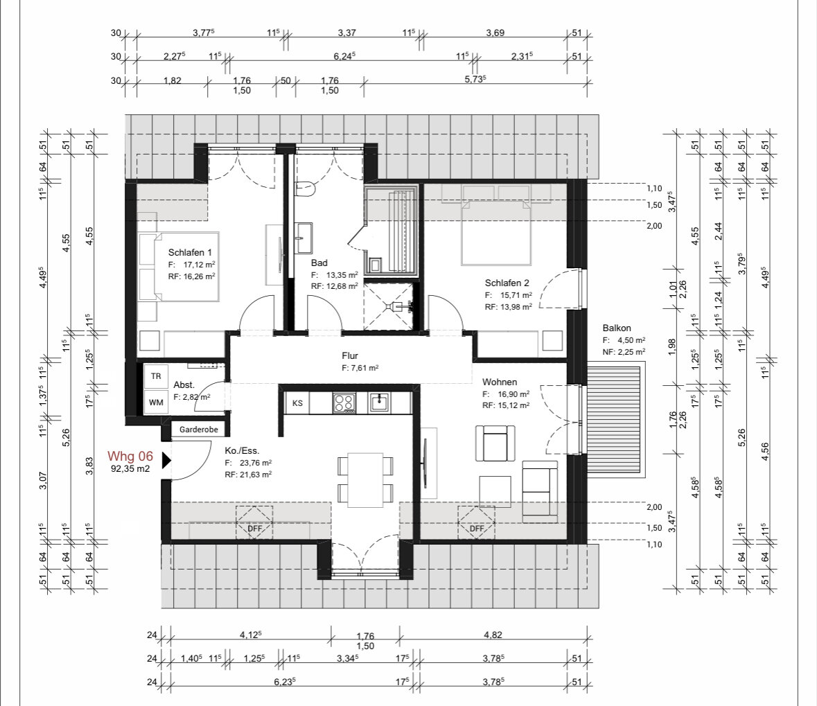 Wohnung zum Kauf 659.000 € 3 Zimmer 92,4 m²<br/>Wohnfläche Grömitz Grömitz 23743