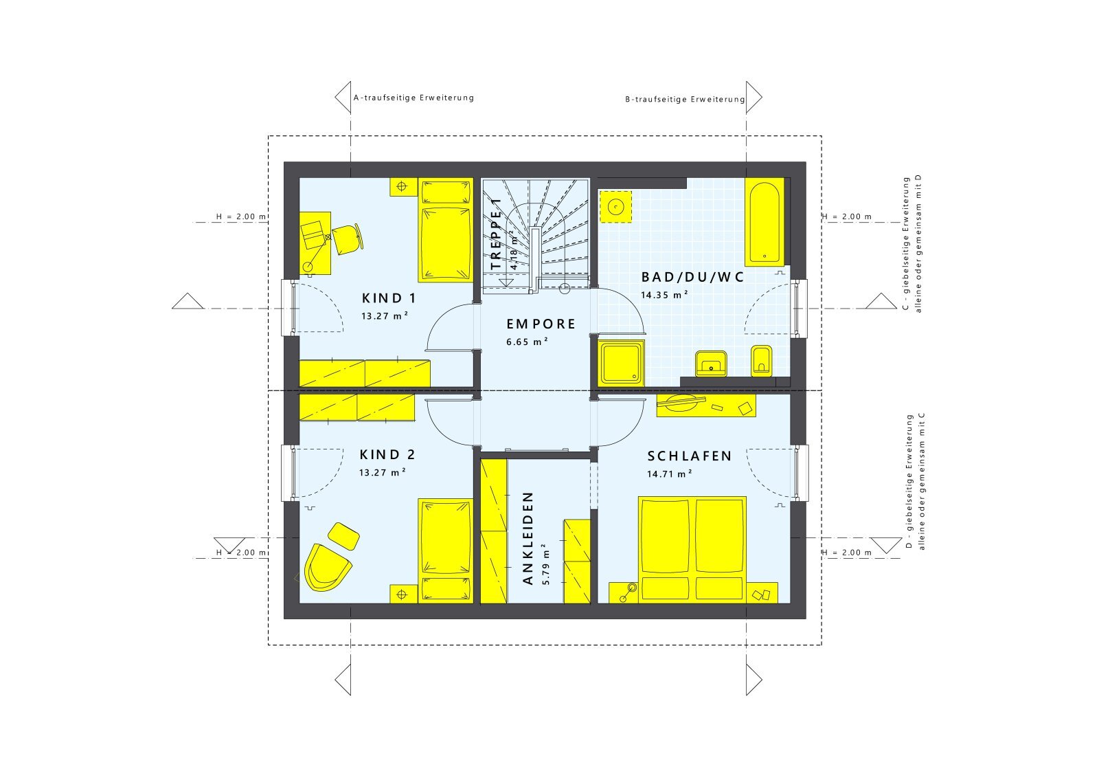 Einfamilienhaus zum Kauf 486.063 € 5 Zimmer 135 m²<br/>Wohnfläche 650 m²<br/>Grundstück Gemeinde Meschede - Land Meschede 59872