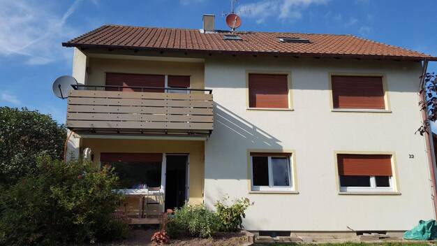 Wohnung zur Miete 470 € 2 Zimmer 42 m² Dachgeschoss, 2. Geschoss Markt Erlbach Markt Erlbach 91459