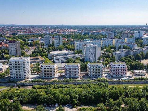 Wohnung zum Kauf - Neubau 127.000 € 1 Zimmer 39 m² 2. Geschoss Dösner Weg 8 Zentrum-Südost Leipzig 04103