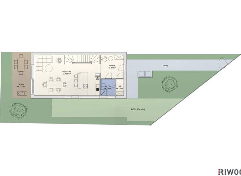 Doppelhaushälfte zum Kauf - Erstbezug 849.000 € 5 Zimmer 139,5 m² Wien 1210