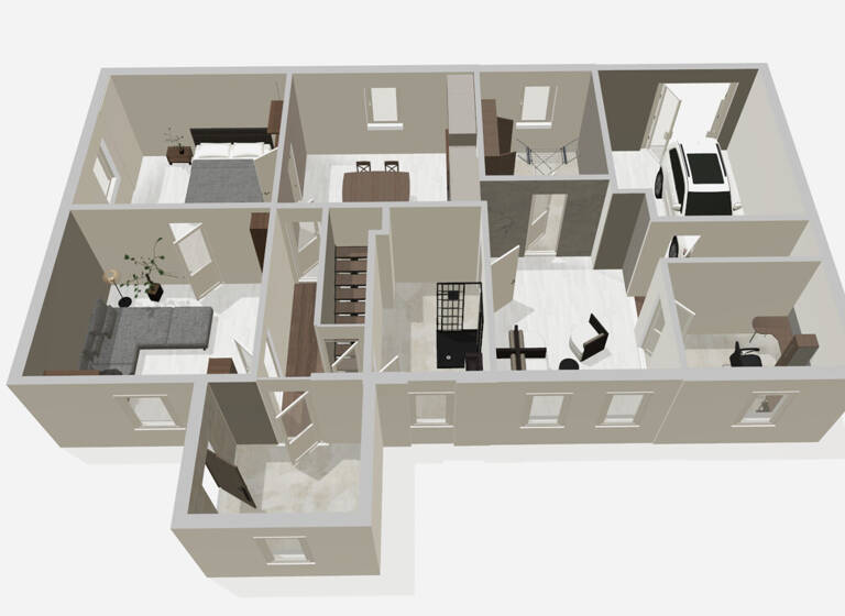 Einfamilienhaus zum Kauf 156.000 € 3 Zimmer 120 m² 2.600 m² Grundstück Scharpitz Altefähr 18573