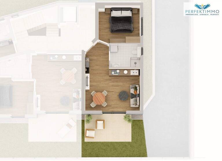 Wohnung zum Kauf 369.000 € 2 Zimmer 45,4 m² EG Hall in Tirol 6060