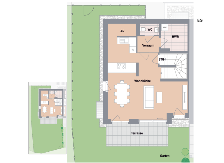 Maisonette zum Kauf - Erstbezug 492.800 € 4 Zimmer 104 m² Unterpremstätten 8141