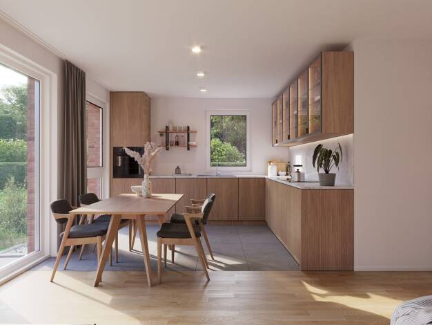 Wohnung zum Kauf - Neubau 486.000 € 3 Zimmer 84,1 m² EG Mecklenbeck West 48163