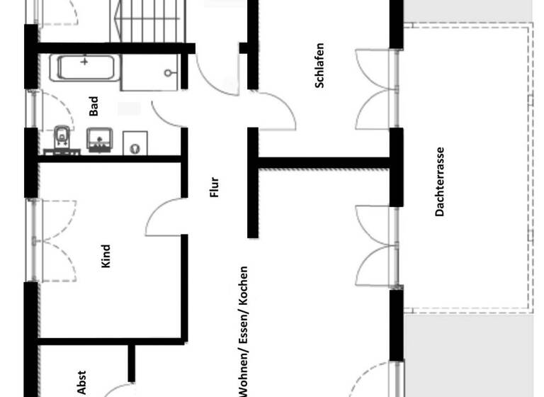 Penthouse zur Miete 965 € 3 Zimmer 92 m² Geschoss 3/3 frei ab 01.05.2026 Schlüchtern 36381