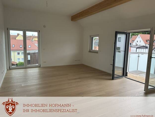 Wohnung zur Miete - Erstbezug 968 € 3 Zimmer 73,8 m² Dachgeschoss, 3. Geschoss Landau Landau an der Isar 94405