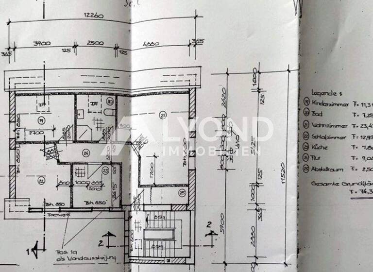 Wohnung zur Miete 435 € 3 Zimmer 74 m² frei ab sofort Harzgerode 06493