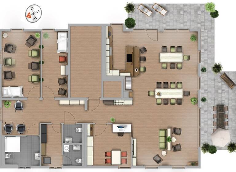 Wohnung zum Kauf provisionsfrei 1.180.000 € 5 Zimmer 252,4 m²<br/>Wohnfläche Neuwöhr Neubeuern 83115