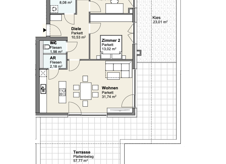 Wohnung zum Kauf - Erstbezug 710.900 € 3 Zimmer 78 m² 3. Geschoss Velden am Wörther See 9220