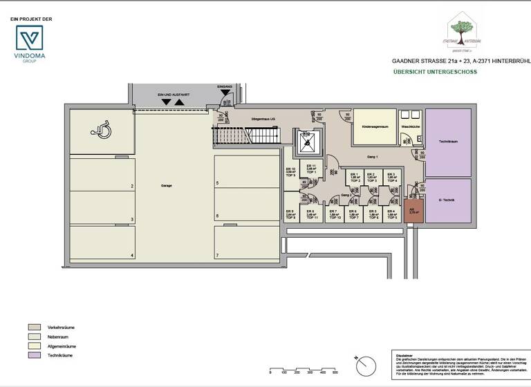 Wohnung zum Kauf 269.000 € 2 Zimmer 33,1 m² Hinterbrühl 2371