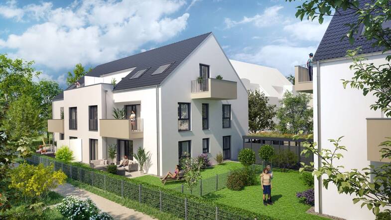 Terrassenwohnung zum Kauf provisionsfrei 849.000 € 4,5 Zimmer 93 m² 1. Geschoss frei ab sofort Schillerstraße 61a Innenstadt Erlangen 91054