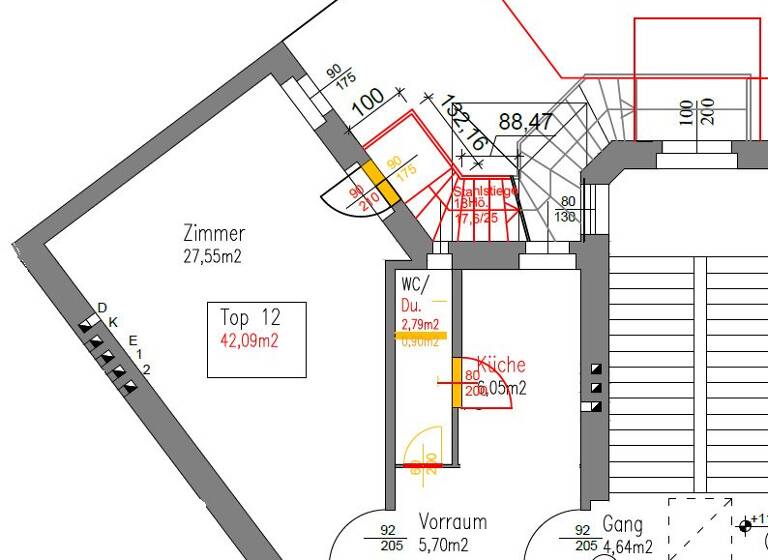 Studio zum Kauf 229.000 € 1 Zimmer 42 m² Wien 1140