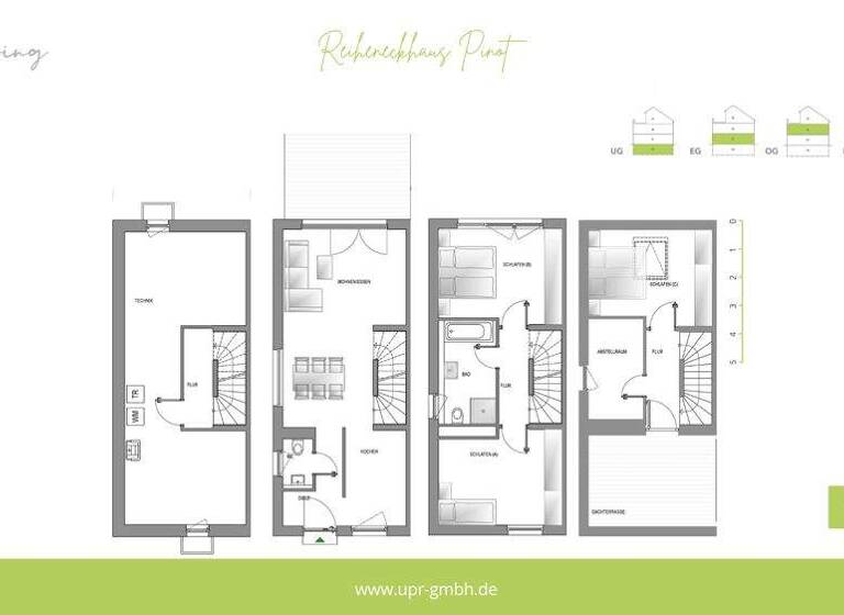 Reihenendhaus zum Kauf 699.500 € 4,5 Zimmer 111 m² 172 m² Grundstück Bönnigheim 74357