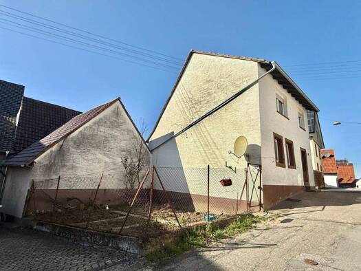 Einfamilienhaus zum Kauf 174.000 € 5 Zimmer 80 m² 469 m² Grundstück Diedelsheim Bretten / Diedelsheim 75015