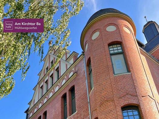 Maisonette zur Miete 2.400 € 7 Zimmer 280 m² 2. Geschoss Am Kirchtor 8a Innenstadt Halle 06108