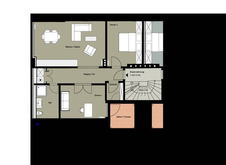Wohnung zur Miete Wohnen auf Zeit 2.000 € 3 Zimmer 73 m² frei ab 01.05.2026 Rotherbaum Hamburg 20148