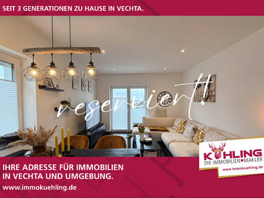 Penthouse zur Miete 950 € 3 Zimmer 95 m² 2. Geschoss frei ab 01.06.2026 Vechta 49377