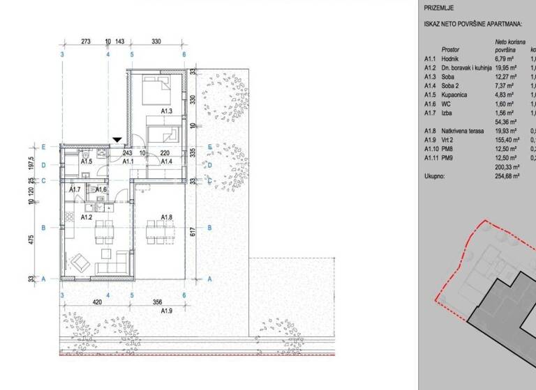 Wohnung zum Kauf 257.882 € 79 m² Novalja