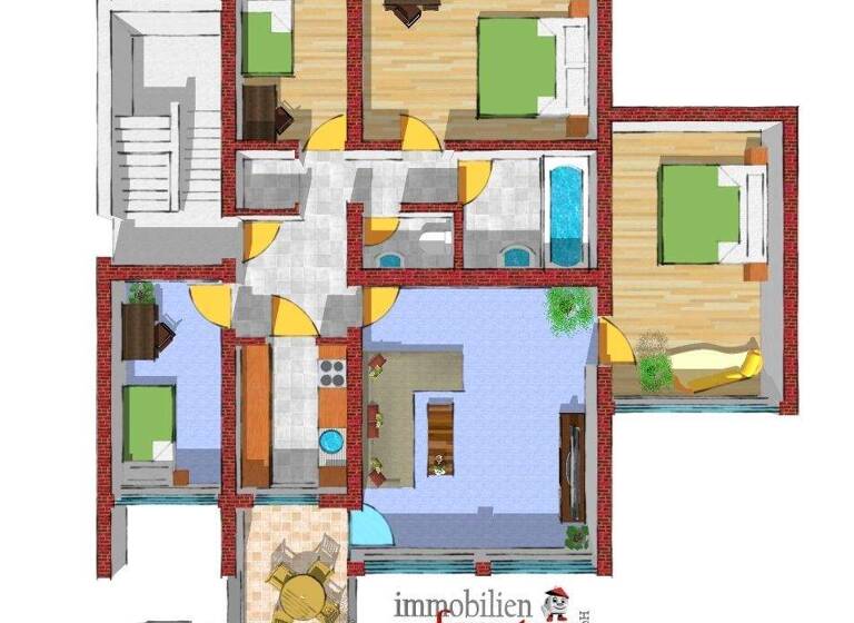 Wohnung zur Miete 1.400 € 5 Zimmer 101,6 m² Weilheim 82362