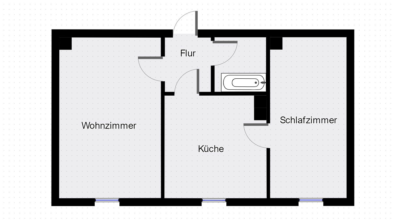 Wohnung zur Miete 250 € 2 Zimmer 45,5 m²<br/>Wohnfläche 1.<br/>Geschoss ab sofort<br/>Verfügbarkeit Antonshöhe Breitenbrunn/Erzgebirge 08359