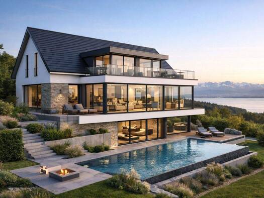 Villa zum Kauf 1.950.000 € 300 m² 862 m² Grundstück Markdorf 88677