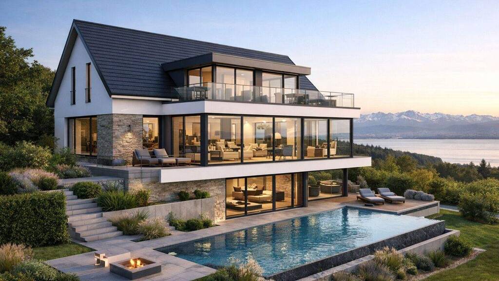 Villa zum Kauf 1.950.000 € 300 m² 862 m² Grundstück Markdorf 88677