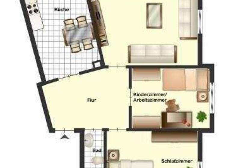 Wohnung zur Miete 550 € 3 Zimmer 80 m² 1. Geschoss frei ab 01.03.2026 Parkstraße 13 Wilsdruff 01723