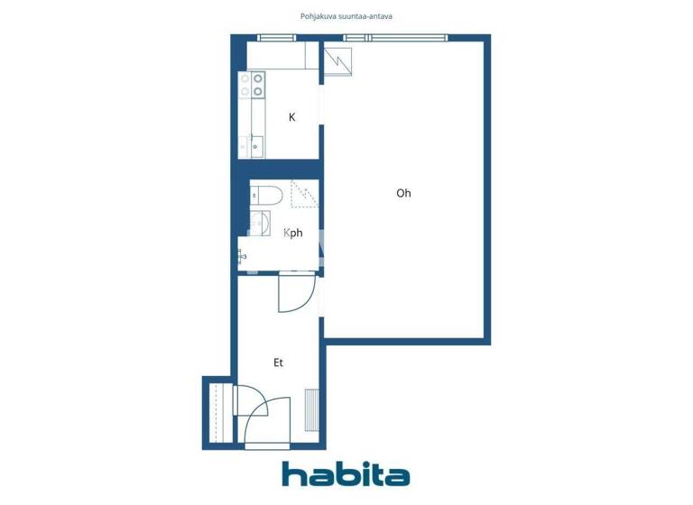 Studio zum Kauf 109.000 € 1 Zimmer 31 m² 3. Geschoss Mäyrätie 14 Helsinki 00800