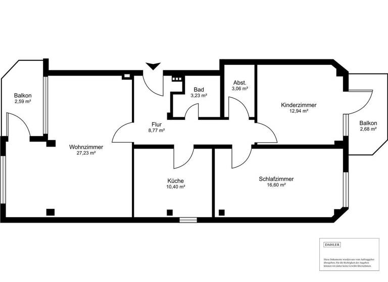 Wohnung zum Kauf 295.000 € 3 Zimmer 88 m² Schnelsen Hamburg 22459