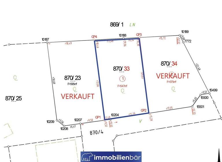 Grundstück zum Kauf 65.640 € 547 m² Grundstück Seitenstetten 3353