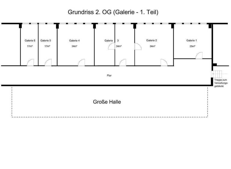 Lagerhalle zur Miete provisionsfrei 95 € 34 m² Lagerfläche Meeraner Straße 16 Gesau Glauchau 08371