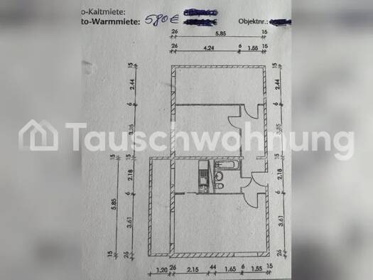 Wohnung zur Miete Tauschwohnung 399 € 3 Zimmer 68 m² 10. Geschoss Kaulsdorf Berlin 12619