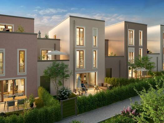 Reihenhaus zum Kauf - Erstbezug 959.000 € 5 Zimmer 178 m² 193 m² Grundstück frei ab 30.04.2028 Frauenland Würzburg 97074