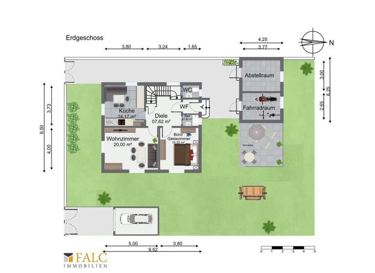 Einfamilienhaus zum Kauf 350.000 € 6 Zimmer 118 m² 622 m² Grundstück Heidenfeld Röthlein-Heidenfeld 97520