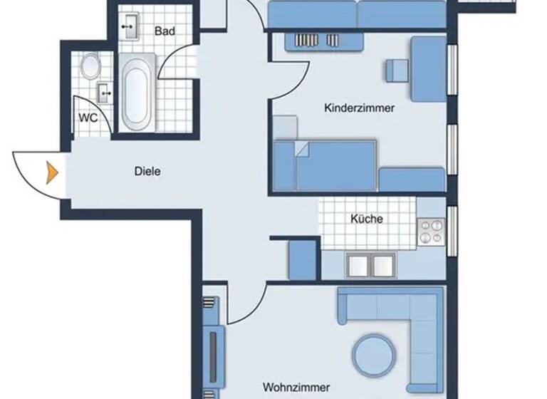 Wohnung zum Kauf als Kapitalanlage geeignet 478.000 € 3 Zimmer 73 m²<br/>Wohnfläche Berg am Laim München 81673