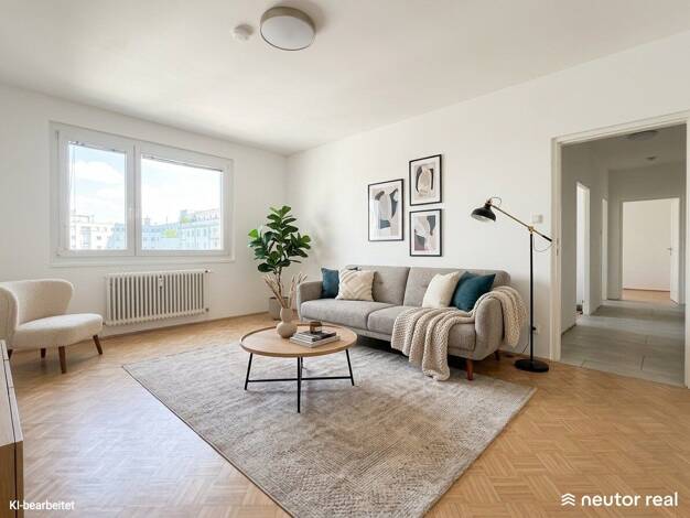 Wohnung zum Kauf 396.000 € 3 Zimmer 82,4 m² 5. Geschoss Handelskai Leopoldstadt 1020