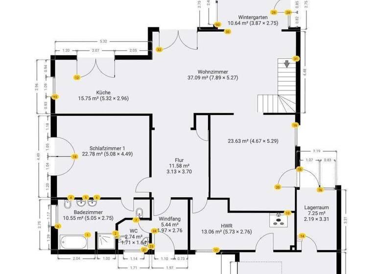Einfamilienhaus zum Kauf provisionsfrei 678.000 € 6 Zimmer 244 m² 1.155 m² Grundstück Sandhörn 15 Grünendeich 21720