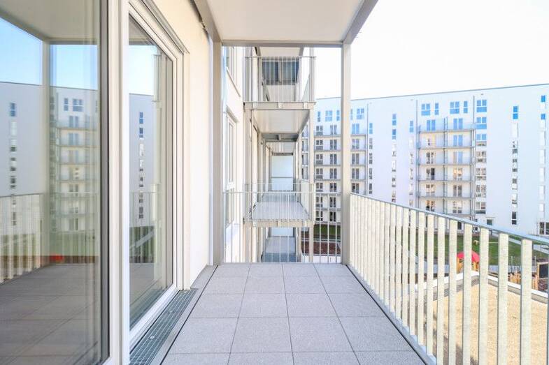 Wohnung zur Miete 648 € 3 Zimmer 76,2 m² 2. Geschoss frei ab 16.07.2025 Meta-Gadesmann-Straße 11 Gallus Frankfurt-Gallus 60326