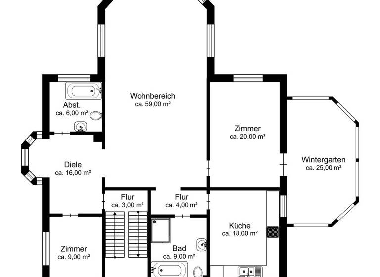 Villa zum Kauf 8.900.000 € 6 Zimmer 415 m² 7.908 m² Grundstück Miersdorfer Werder Zeuthen 15738