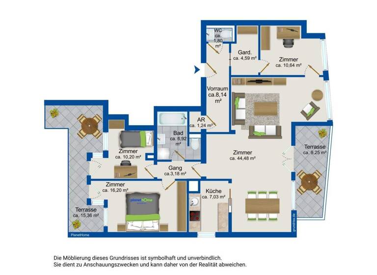 Wohnung zum Kauf 890.000 € 4 Zimmer 114,4 m² 1. Geschoss Wien 1180